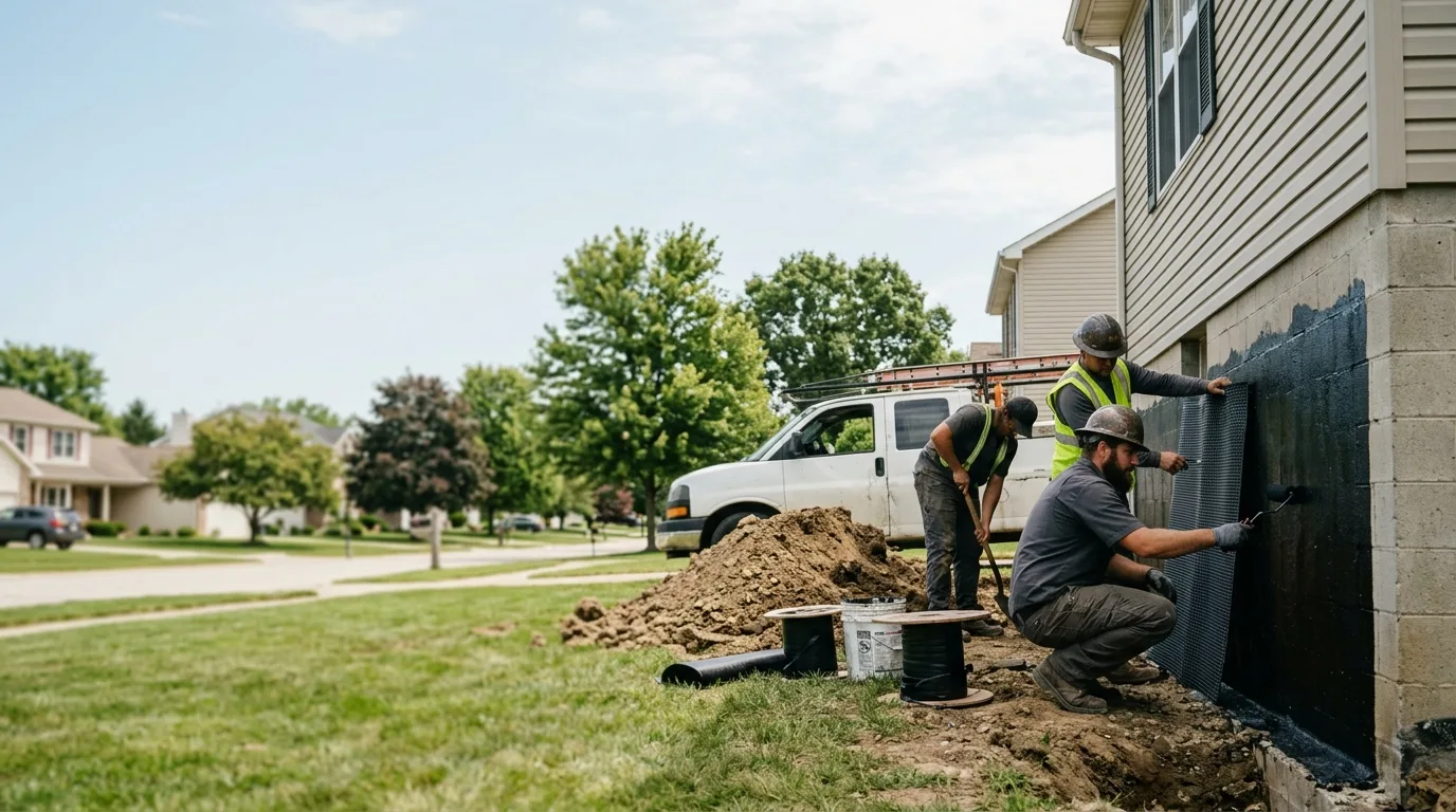 Basement Waterproofing in Greenwood, IN near me